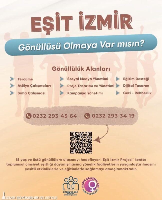 İzmir Büyükşehir Belediyesi, kadınların ve kız çocuklarının güçlenmesini desteklemek ve
