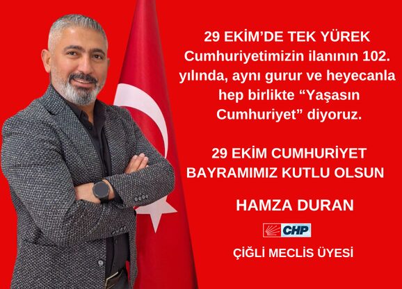 29 EKİM’DE TEK YÜREK 
Cumhuriyetimizin ilanının 102. yılında, aynı gurur