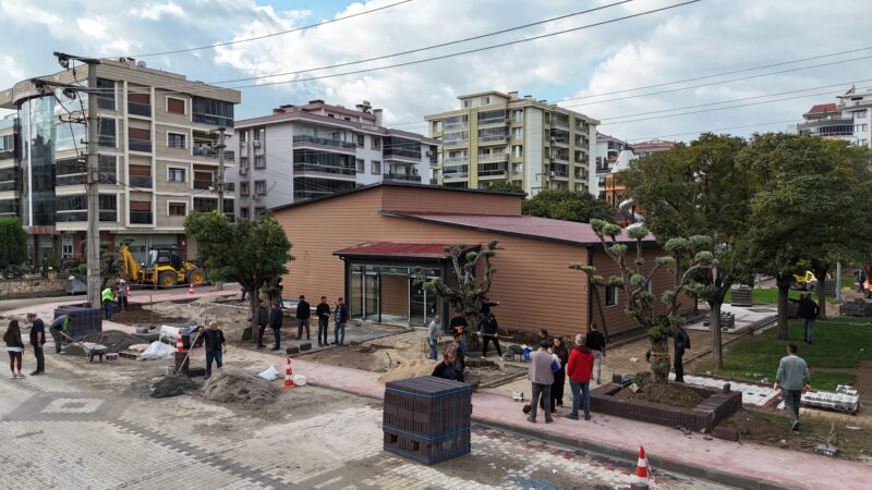 Menemen Belediyesi, ilçeye yepyeni bir tesis daha kazandırıyor. 270 derecelik