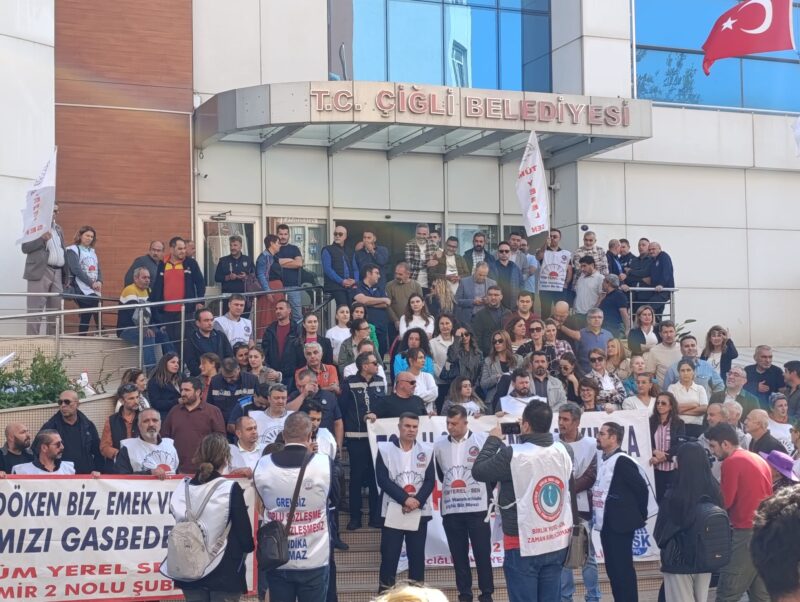 Tüm Yerel Sen Genel Örgütlenme Sekreteri Devrim Onur Erdağ, Çiğli