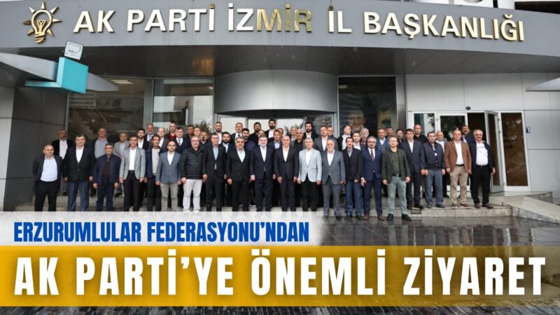 Ege Bölgesi Erzurum Dernekler Birliği Federasyonu Genel Başkanı Zakir Salmanoğlu