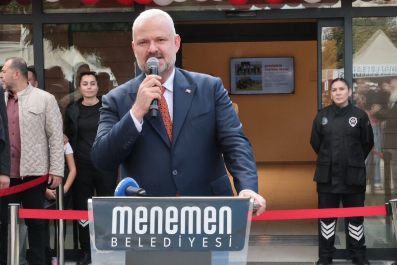 
Menemen Belediyesi, Cumhuriyetimizin 102. kuruluş yıl dönümüne özel bir açılış