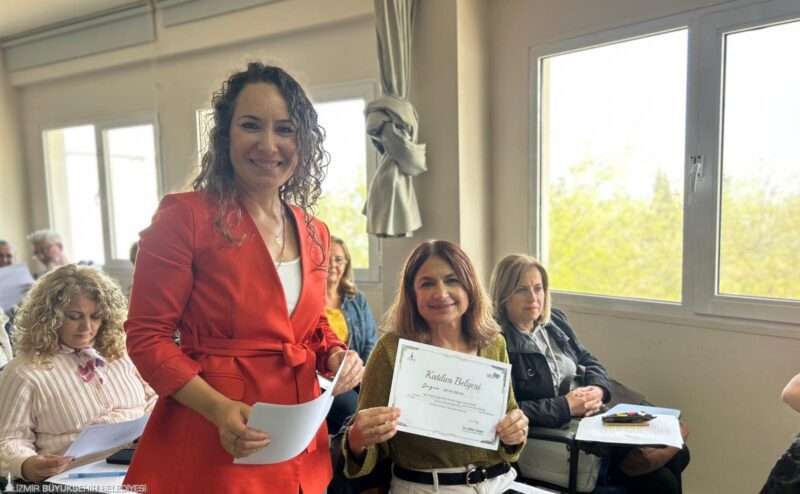 İzmir Büyükşehir Belediyesi'nin meslek edindirme ve istihdama kazandırma hedefi doğrultusunda