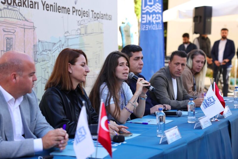 “Bu projeyle amacımız sadece bir sokak düzenlemesi yapmak değil, Çeşme’nin