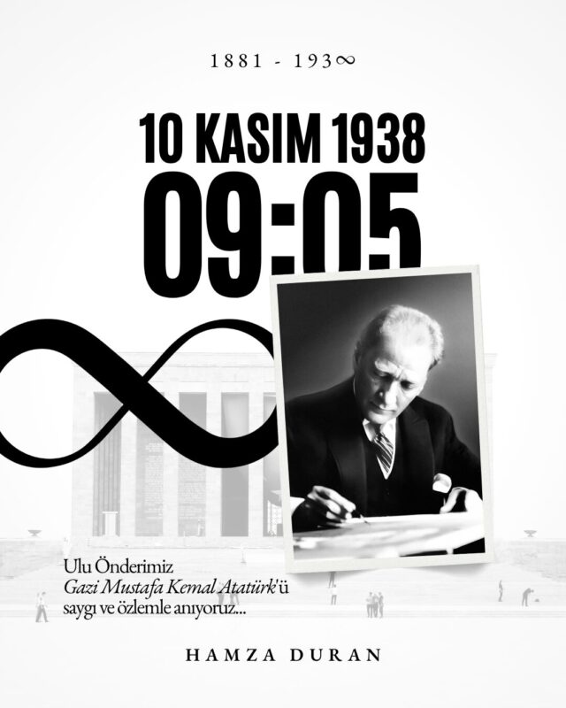 Cumhuriyetimizin ve Kurtuluş Savaşı'nın Başkomutanı, büyük devlet adamı Gazi Mustafa