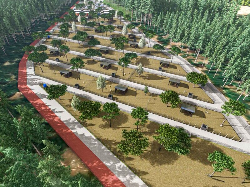 Kemalpaşa Belediyesi, 1.800 sokak hayvanı kapasiteli modern doğal yaşam alanıyla