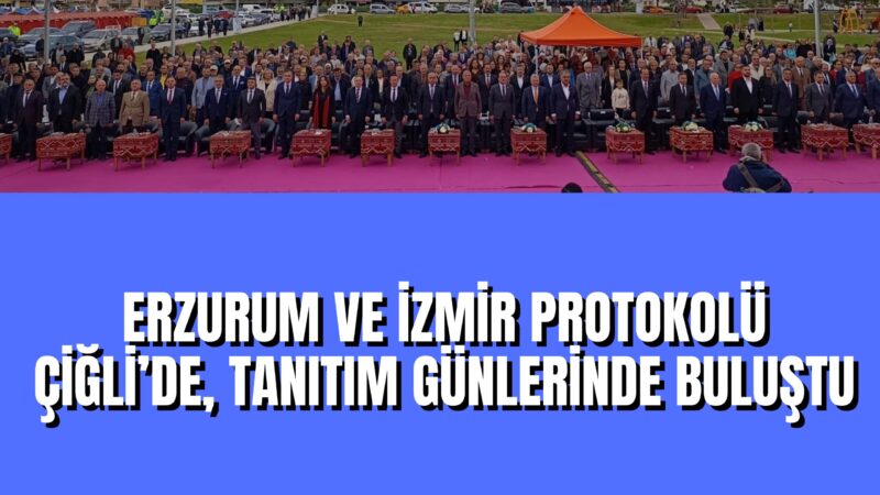 Ege Bölgesi Erzurum Dernekler Birliği Federasyonu’nun Çiğli’de düzenlediği Kültür ve