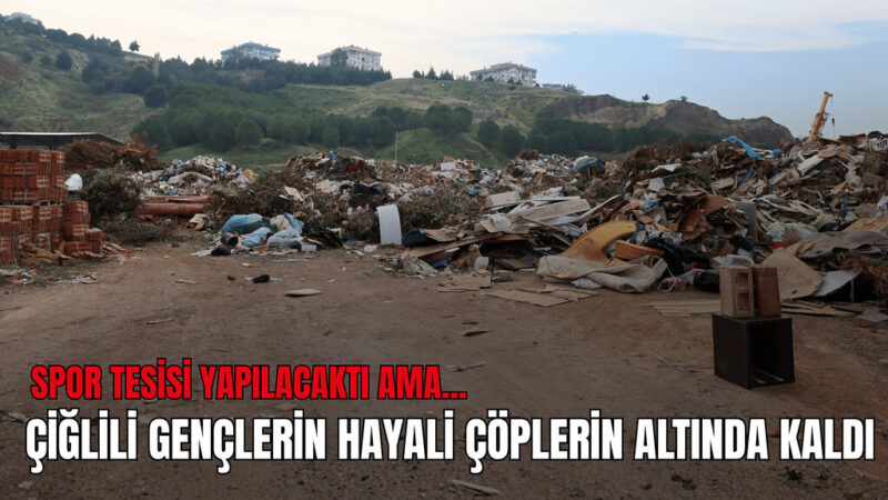 250 bin nüfuslu ilçede spor alanı yok, gençler başka ilçelere