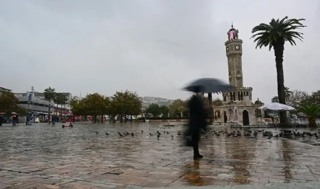Meteoroloji, İzmir’in bazı ilçeleri için gece saatlerinde kısa süreli ve