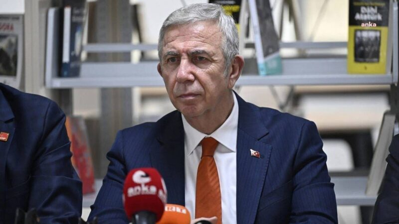İçişleri Bakanlığı, Ankara Büyükşehir Belediye Başkanı Mansur Yavaş ve Özel