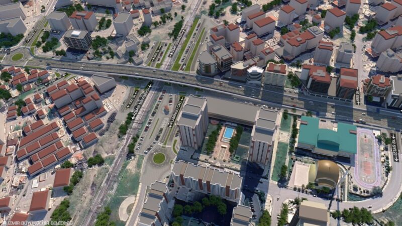 İzmir Büyükşehir Belediyesi, Mavişehir’de yıllardır yaşanan trafik yoğunluğunu sona erdirecek