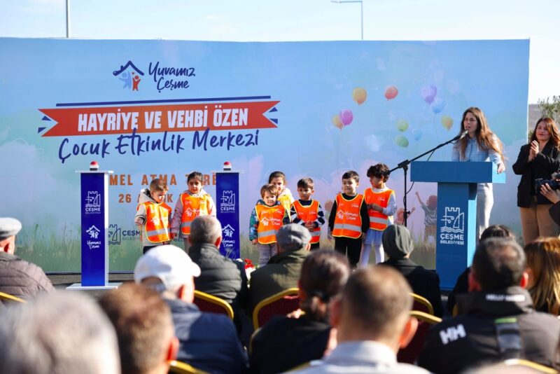 Başkan Denizli: “Daha ikinci yılımızı tamamlamadan, Çeşme’mize üçüncü çocuk etkinlik