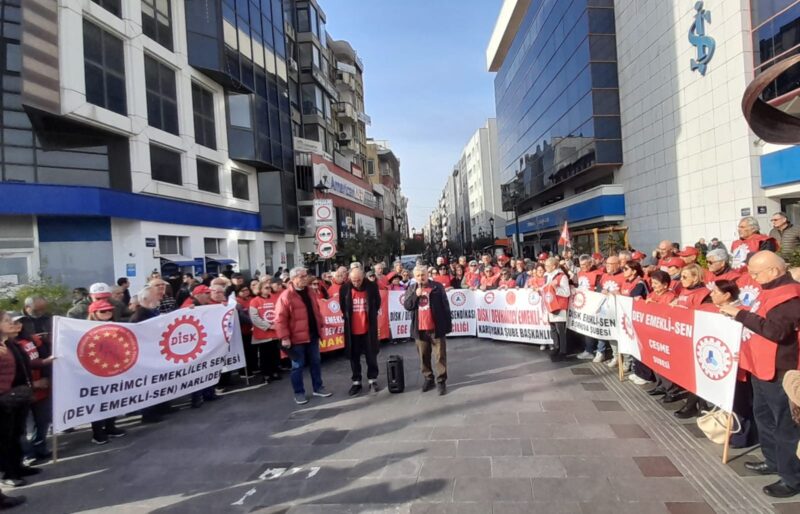 10 Aralık Dünya İnsan Hakları Gününde "Emeklilere insanca yaşam hakkı"