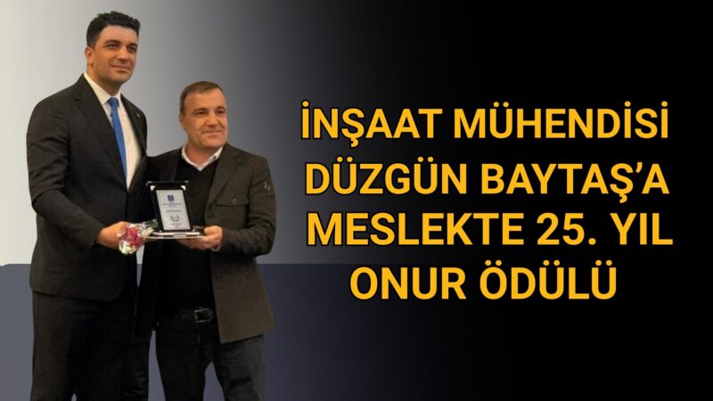 TMMOB İnşaat Mühendisleri Odası İzmir Şubesi, meslekte 25., 40., 50.