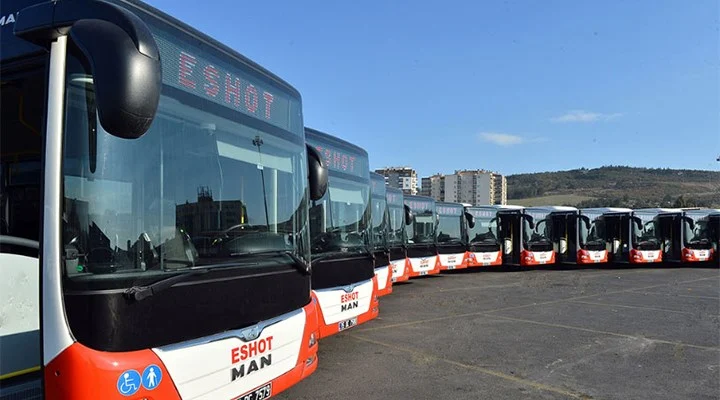 İzmir’de Samsun Caddesi’nde yürütülen asfalt çalışmaları nedeniyle 46 No’lu Çobançeşme–Gümrük