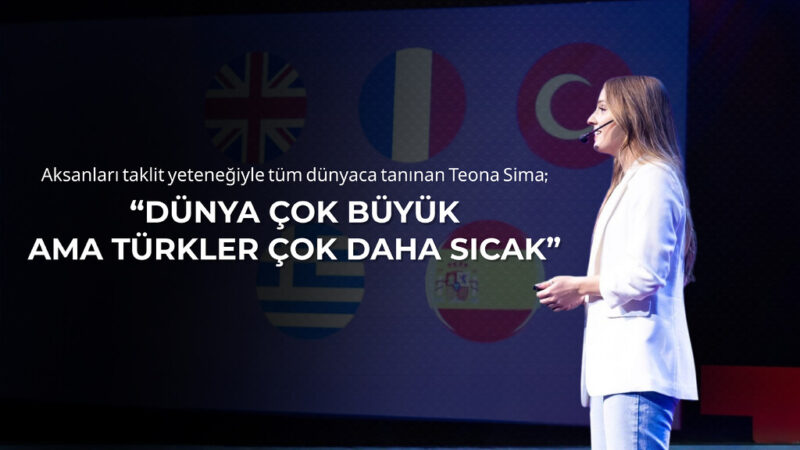 Aksan taklitleriyle dünya çapında tanınan ve Türkiye'de de büyük ilgiyle