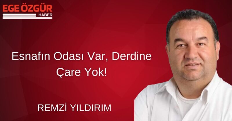 Türkiye’de her köşe başında bir Esnaf ve Sanatkârlar Odası var.