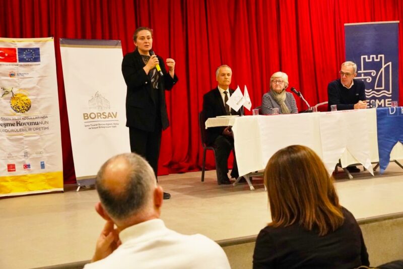 Çeşme Belediyesi, İzmir Ticaret Borsası Vakfı (BORSAV) proje liderliğinde; Ekolojik