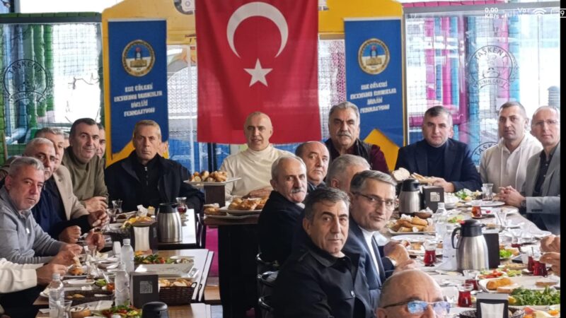 Ege Bölgesi Erzurum Dernekler Birliği Federasyonu, yeni dönem istişare toplantısını