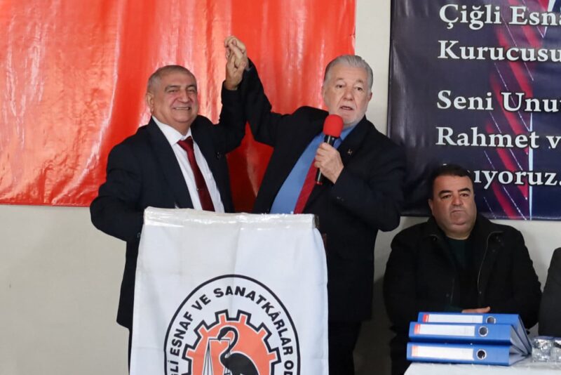 Çiğli Esnaf ve Sanatkârlar Odası Olağan Genel Kurulu yapıldı. Tek