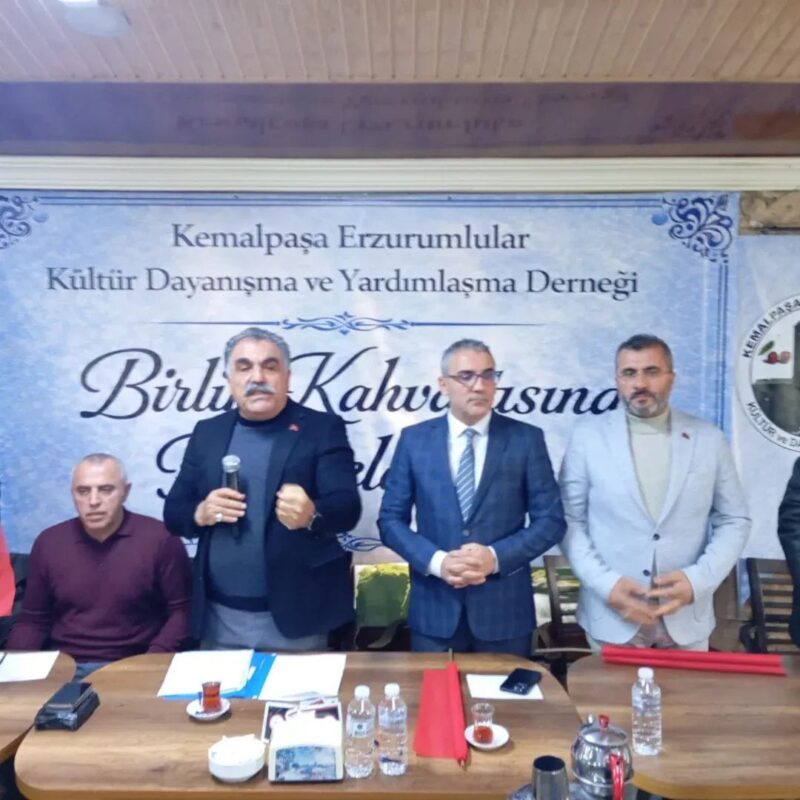 “BÖLÜNEREK DEĞİL, BİRLEŞEREK ERZURUM’A VE ÜLKEYE HİZMET EDECEĞİZ
Kemalpaşa Erzurumlular Derneği