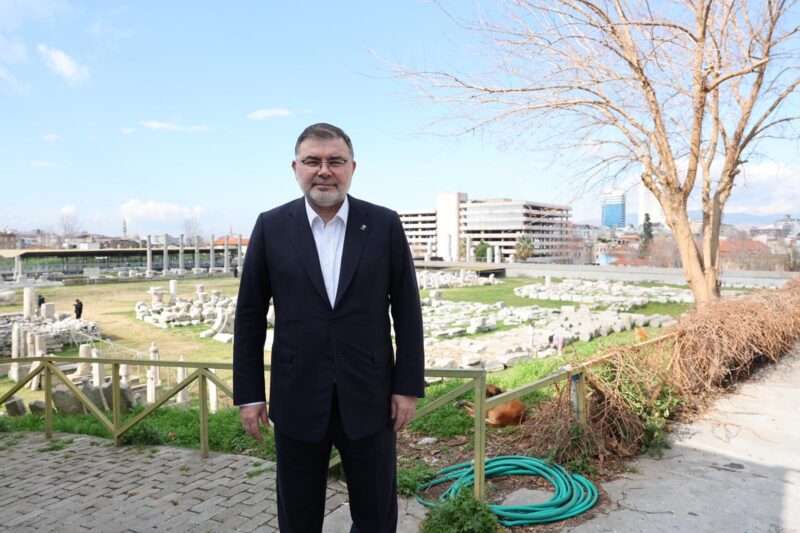 
AK Parti İzmir İl Başkanı Bilal Saygılı, Çankaya Katlı Otopark