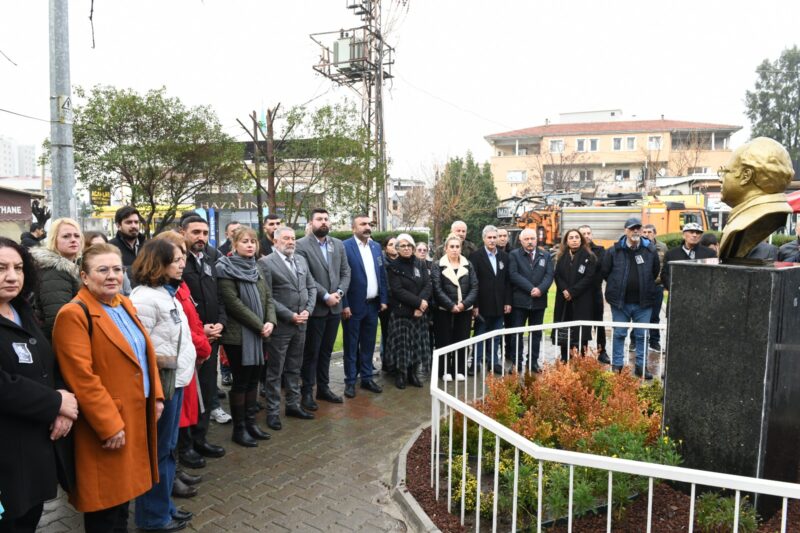 Çiğli Belediyesi, aydınlanma mücadelesinin simge isimlerinden Gazeteci Yazar Uğur Mumcu’yu