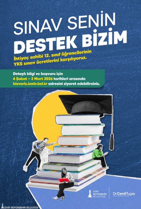 İzmir Büyükşehir Belediyesi, Yükseköğretim Kurumları Sınavı’na (YKS) girecek sosyal incelemesi