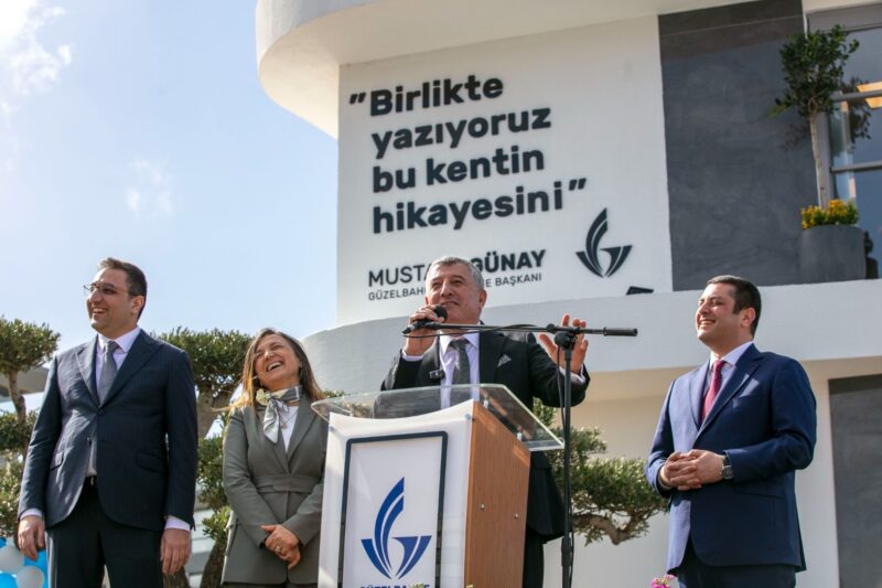 Güzelbahçe Belediyesi, Siteler Mahallesi’nde 800m2 alanda hizmet vereceği Güzmar ve
Güzbel