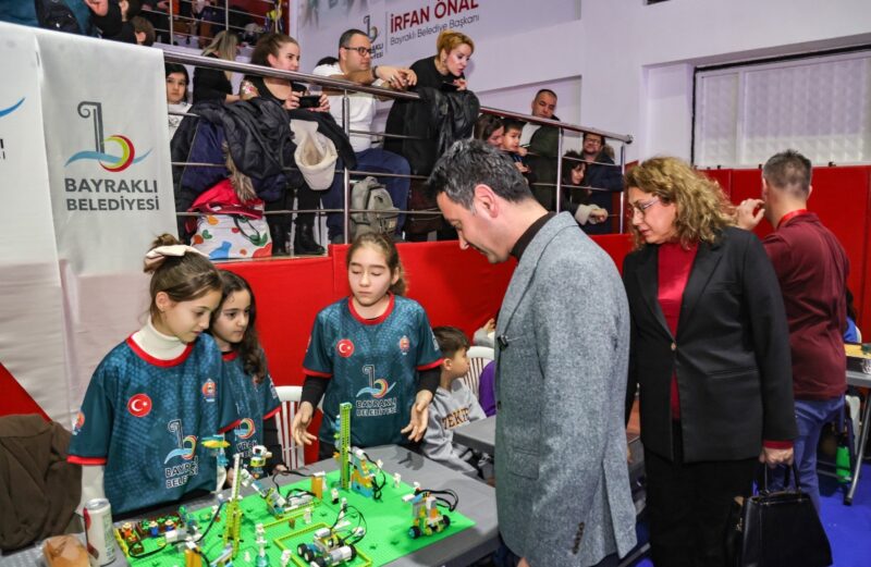 Bayraklı Belediyesi’nin ev sahipliğinde düzenlenen Fibonacci Uluslararası Robot Olimpiyatları 2026