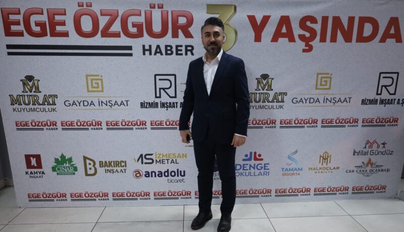 Ege Özgür Haber’in 3. kuruluş yıl dönümü dolayısıyla Çiğli’de düzenlediği