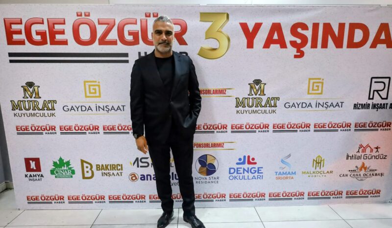 Ege Özgür Haber’in üç yaş kutlaması ve dayanışma gecesi ile