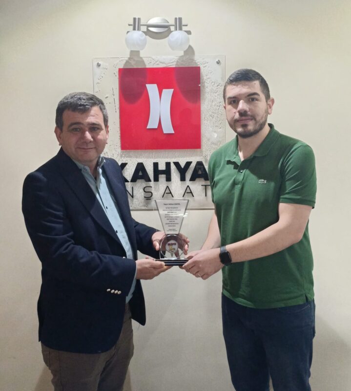 İş insanı Volkan Kahya, gazetemizin düzenlediği etkinlikte Kahya İnşaat’ın yerel