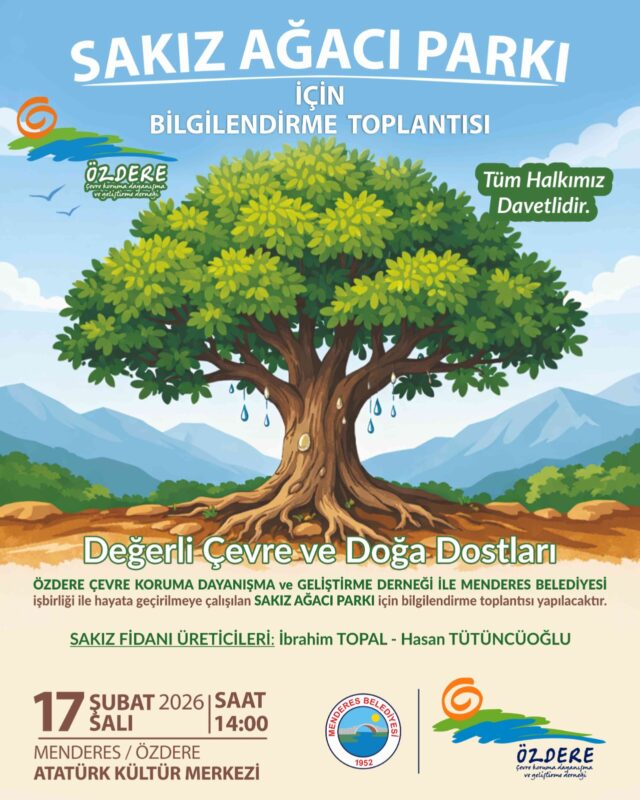 Menderes Belediyesi ile Özdere Çevre Koruma Dayanışma ve Geliştirme Derneği