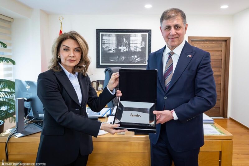 İzmir Büyükşehir Belediye Başkanı Dr. Cemil Tugay, Azerbaycan’ın İstanbul Başkonsolosu