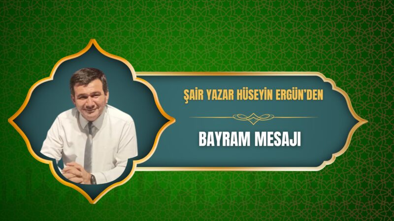 Ergün, Ramazan Bayramı dolayısıyla bir kutlama mesajı yayımladı.
İzmir Özgür Medya