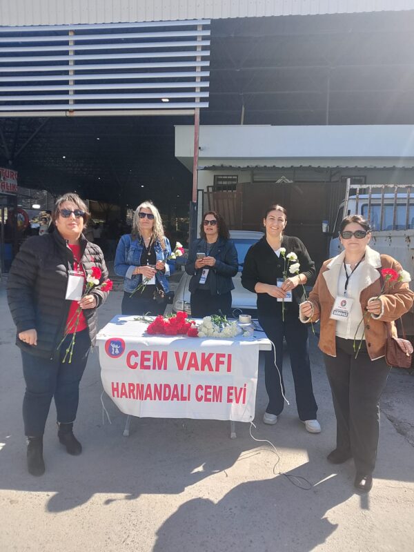 İzmir’çiğli Harmandalı Cemevi, 8 Mart Dünya Emekçi Kadınlar Günü dolayısıyla