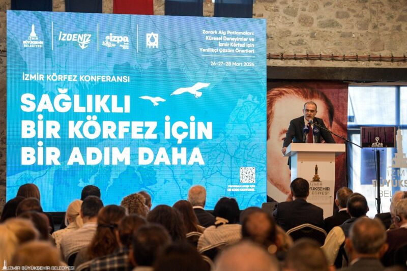 İzmir Büyükşehir Belediyesi’nin “Sağlıklı Körfez” hedefiyle Tarihi Havagazı Fabrikası’nda düzenlediği