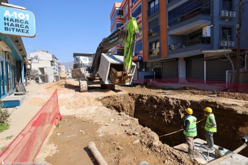 İzmir Büyükşehir Belediyesi İZSU Genel Müdürlüğü, Kiraz’da yaklaşık 100 milyon