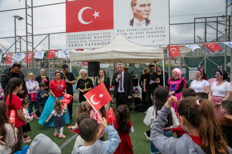 Güzelbahçe Belediyesi tarafından 23 Nisan Ulusal Egemenlik ve Çocuk Bayramı