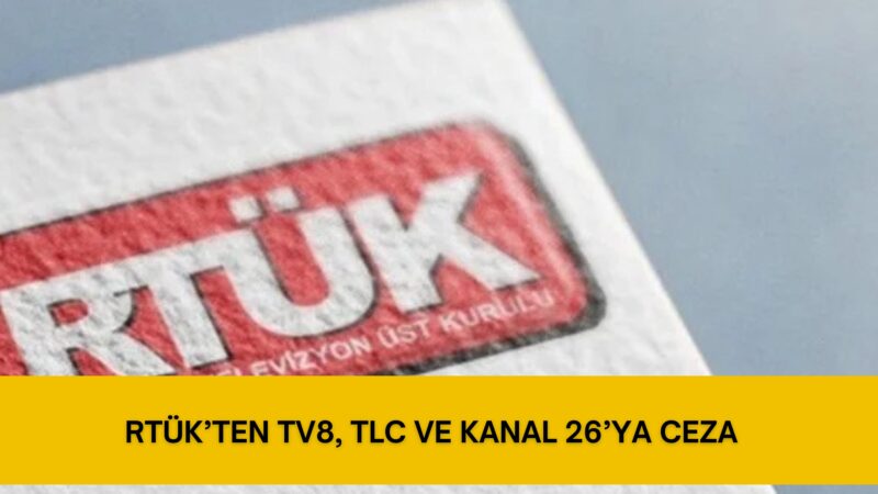 Yayın ihlallerine para cezası ve program durdurma yaptırımı