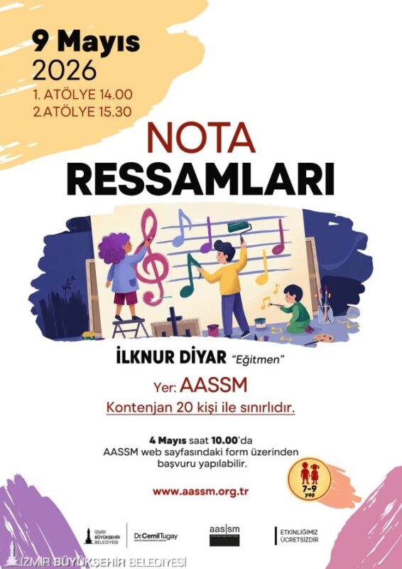 İzmir Büyükşehir Belediyesi Ahmed Adnan Saygun Sanat Merkezi (AASSM), mayıs