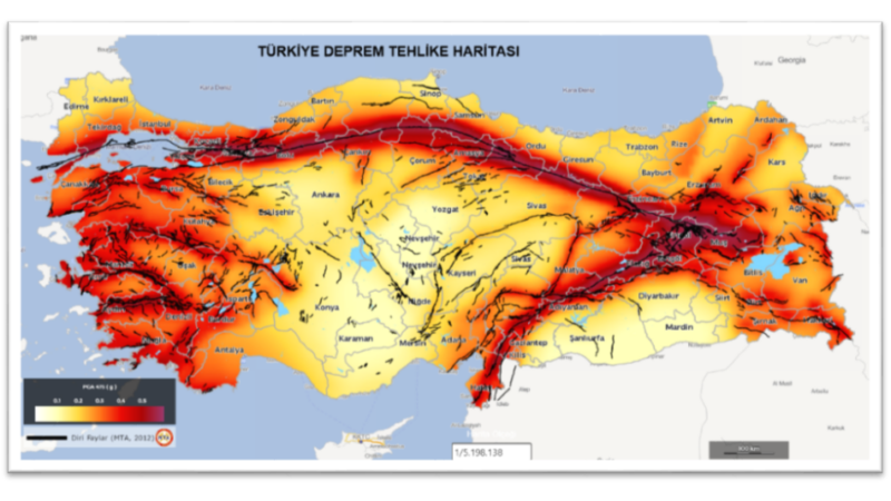 Türkiye’de 1 Nisan sabahı peş peşe yaşanan küçük ölçekli depremler,