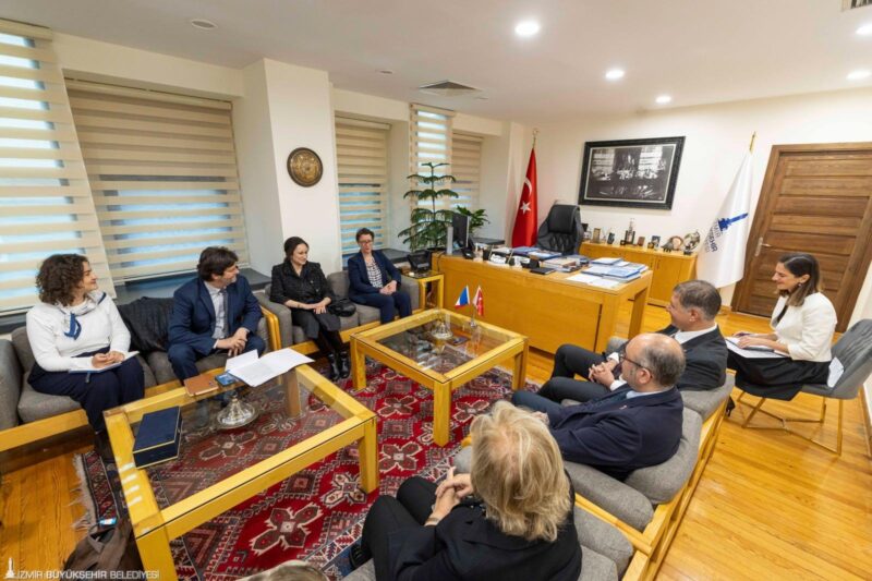 İzmir Büyükşehir Belediye Başkanı Dr. Cemil Tugay, Fransa’nın Ankara Büyükelçisi
