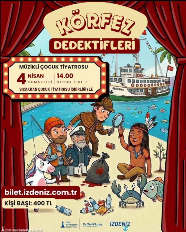 İzmir Büyükşehir Belediyesi’nin denizcilik iştiraki İZDENİZ, Sıcakken Tiyatrosu iş birliğiyle