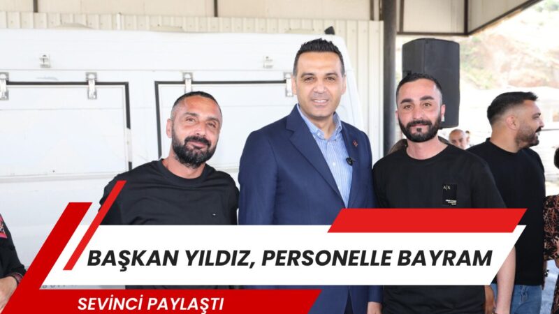 Çiğli Belediye Başkanı Onur Emrah Yıldız, Kurban Bayramı öncesinde belediye