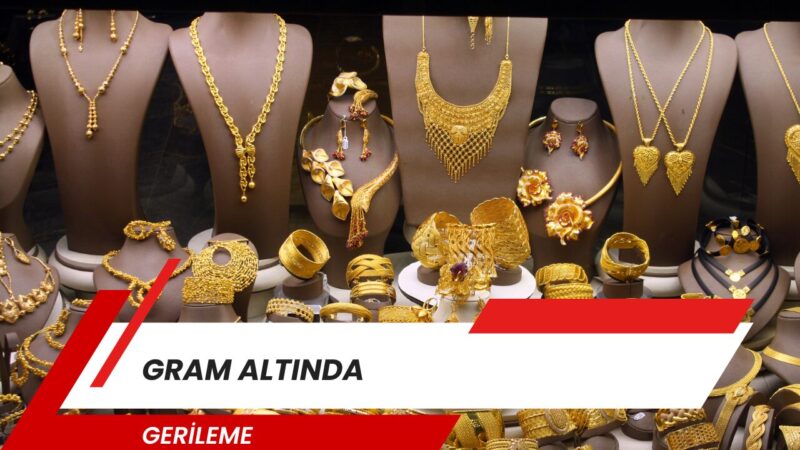 Altın piyasasında hareketlilik sürerken gram altın güne düşüşle başladı. Sabah