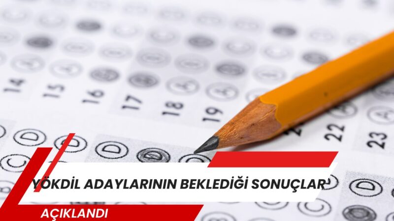 Ölçme, Seçme ve Yerleştirme Merkezi (ÖSYM), bugün gerçekleştirilen e-YÖKDİL 2026/1