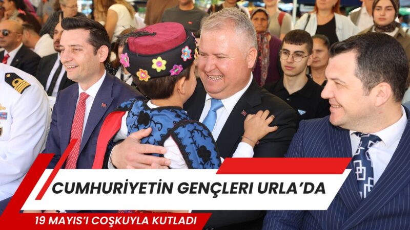 19 Mayıs Atatürk’ü Anma, Gençlik ve Spor Bayramı, Urla’da düzenlenen