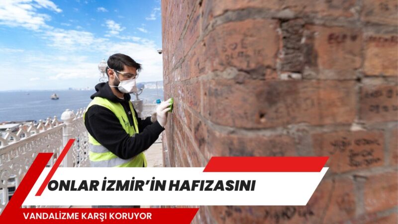 İzmir Büyükşehir Belediyesi, Tarihi Asansör’de vandalizmle mücadele kapsamında kapsamlı bir